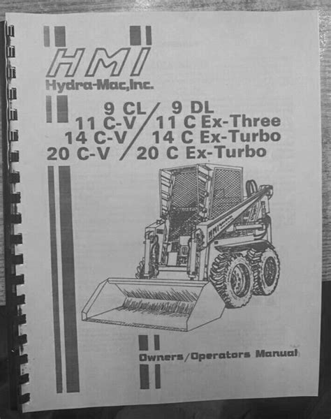 hydra mac 140 skid steer|hydra mac skid steer manual.